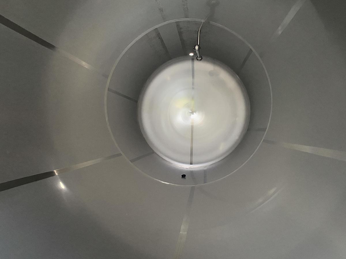 Used Used Walker 7,000 gallon stainless steel insulated horizontal tank