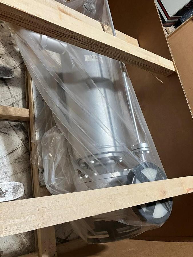 Used Unused Teikoku model FA61-618X4M-1012T1V-E 316 SS can pump