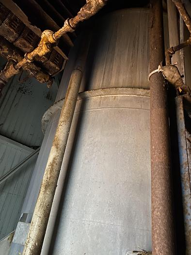 Used Used Tate Metalworks approximately 4,000 gallon 2205 duplex stainless steel vertical sand filter