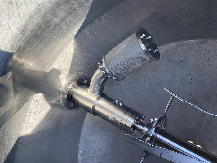 Used Used Gemco 10 cu ft 316 stainless steel double cone formulator