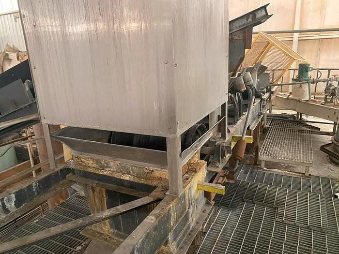 Used Used Inclined conveyor