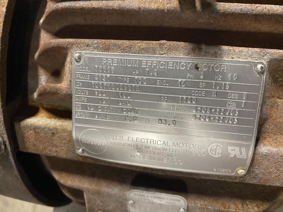 Used Used Tri-Clover sanitary Rotary Pump Model PR125-3-TC1-4-ST-S.