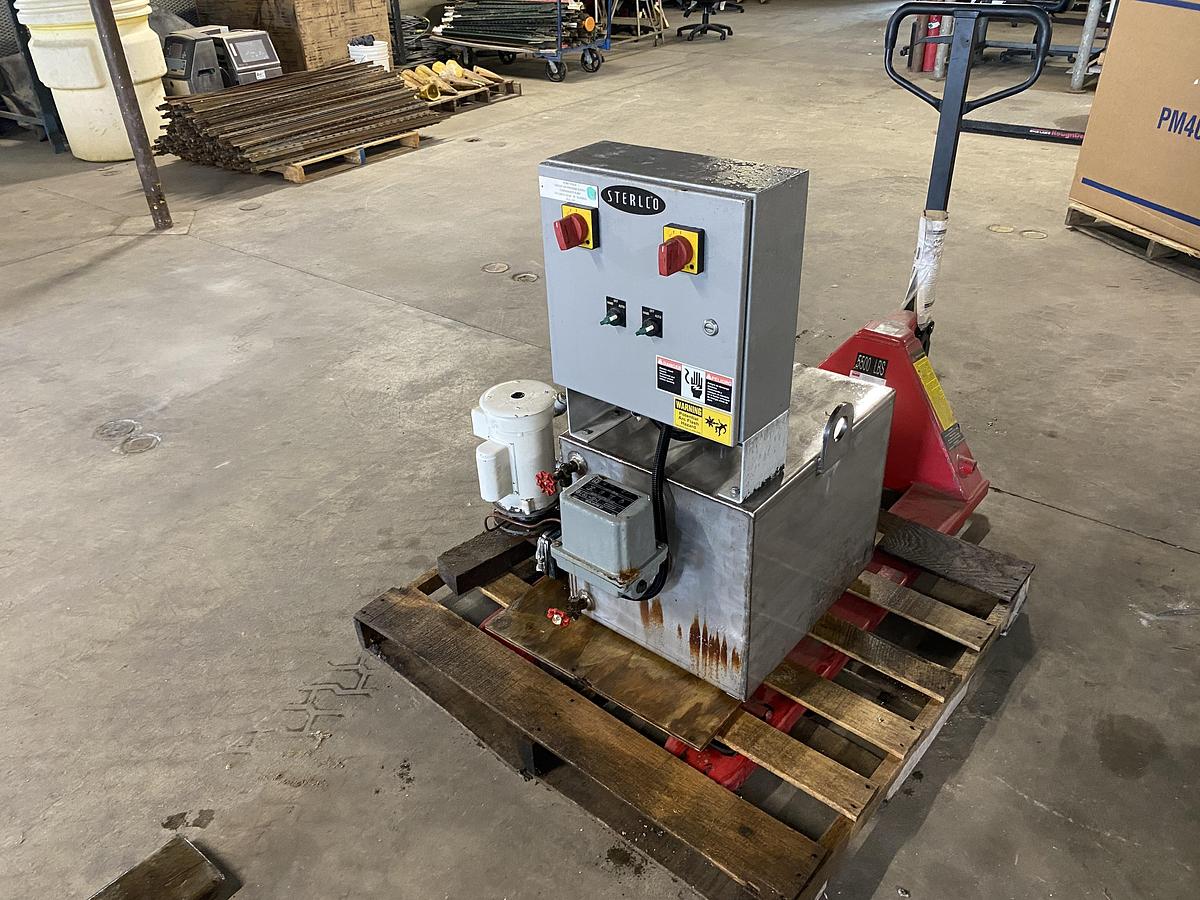 Used Used Sterlco Industrial condensate return system