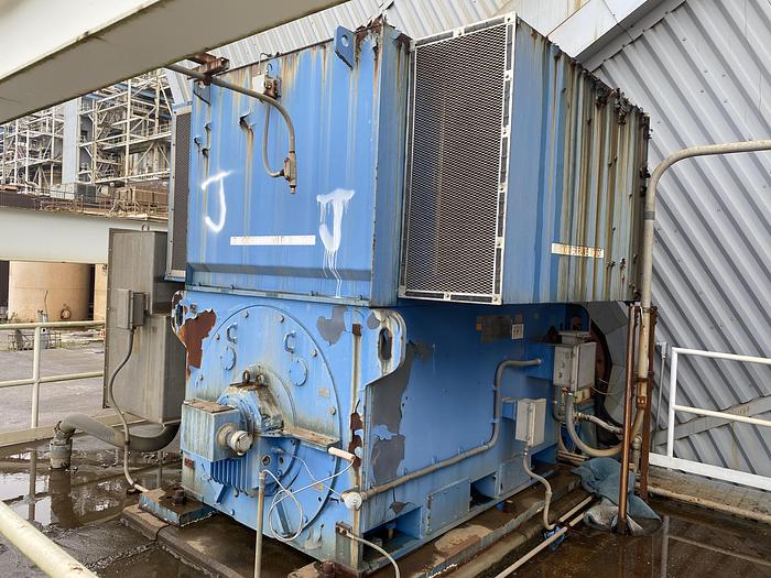 Used Used Hitachi 3400 HP 3-Phase Induction Motor,