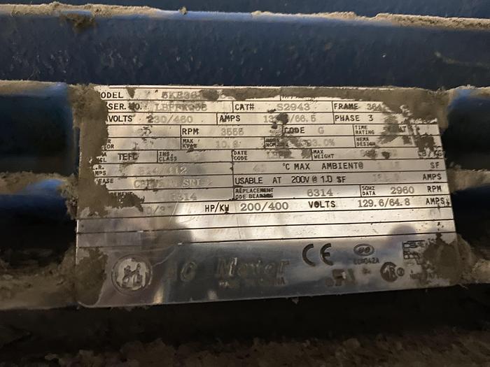 Used Used GE Pro Series RO unit rated 150 GPM