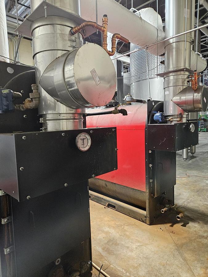 Used Used Aldrich Heat-Pak Model A3S5-85-G/A3S5R-C-85-G 85HP low pressure, hot water boilers