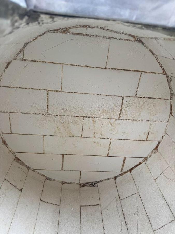 Used Used Abbe Eng. Co.  approximately   2.0 cu ft. ceramic lined ball mil