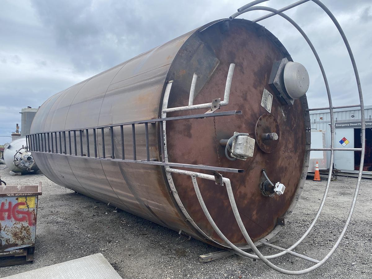 Used Used Imperial Calument Industries 1858 cu ft. Carbon Steel vertical bulk material silo