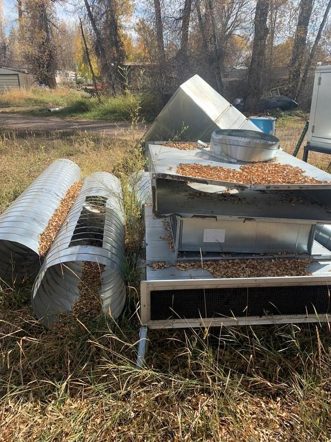 Used Used Ventilation Direct 6000 CFM direct drive gas fired heater