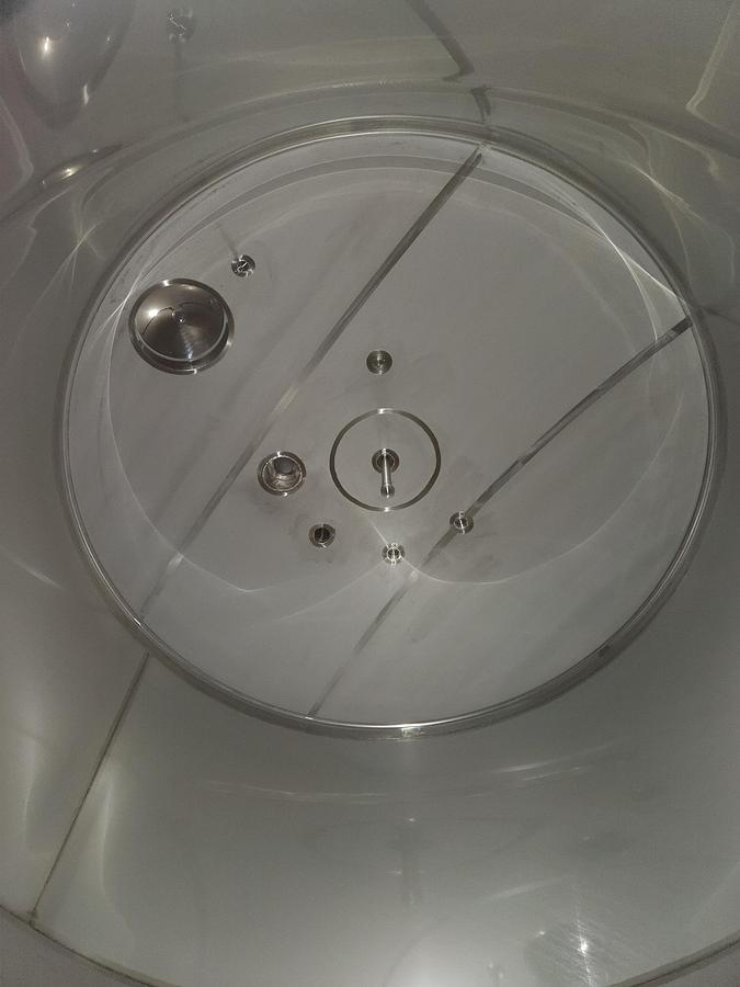 Used Used JBF Stainless 10,380 gallon 304 stainless steel sanitary vertical storage tanks