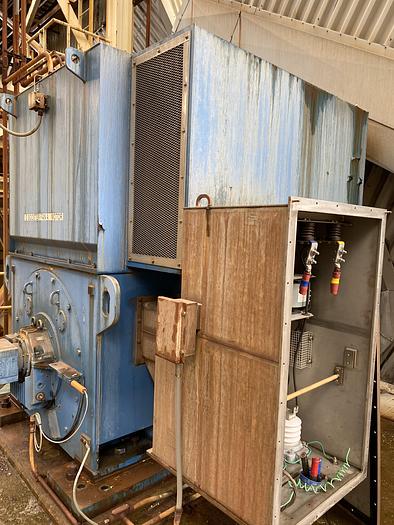 Used Used Hitachi 3400 HP 3-Phase Induction Motor,