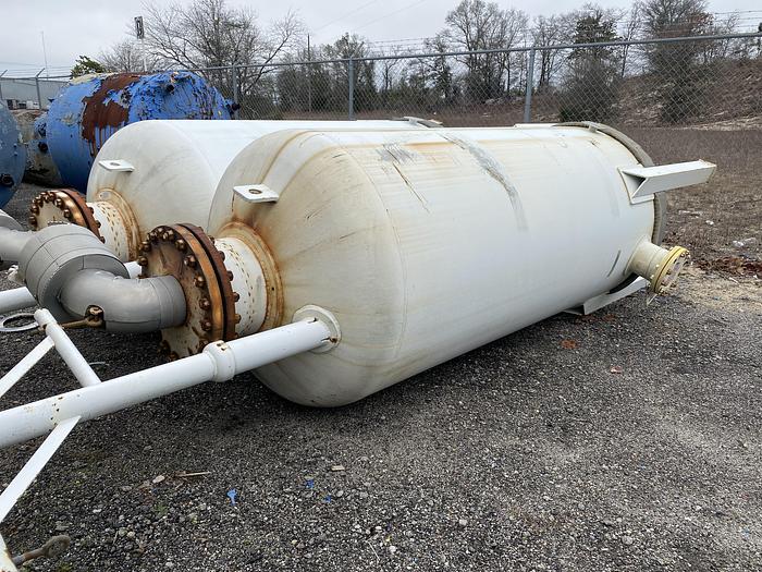 Used Used Deltak Mfg. Inc.  Approximately 1500 gallon carbon steel vertical adsorber