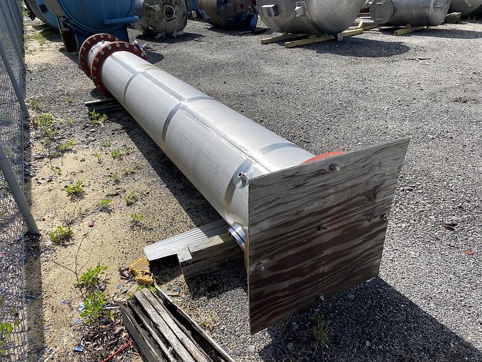 Used Unused Crown Iron Works 304L SS vertical packed column
