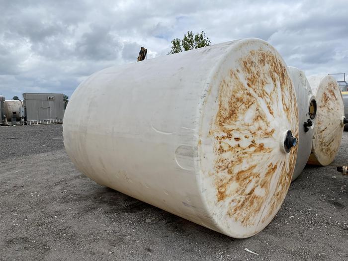 Used Used Ace Roto-Mold 4900 gallon poly tank with stand