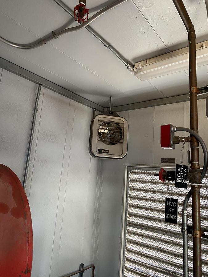 Used Used Complete Diesel Fire Pump skidded Building