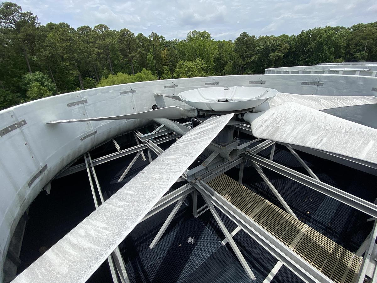 Unused EvapTech approximately 10,000 ton cooling tower