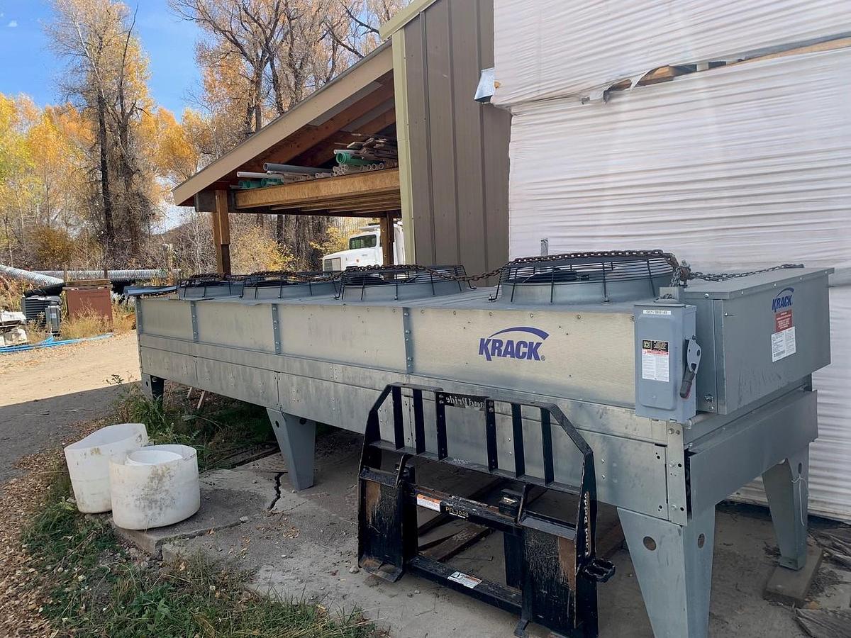 Used Used Krack Model FEVF-14408MA Air-Cooled Fluid Cooler