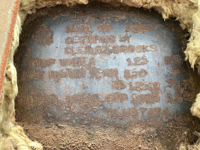 Used Used Cleaver Brooks CB Packaged firetube HW Boiler. Model CB/200250125