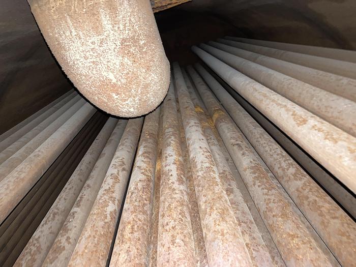 Used Used Cleaver Brooks CB Packaged firetube HW Boiler. Model CB/200250125