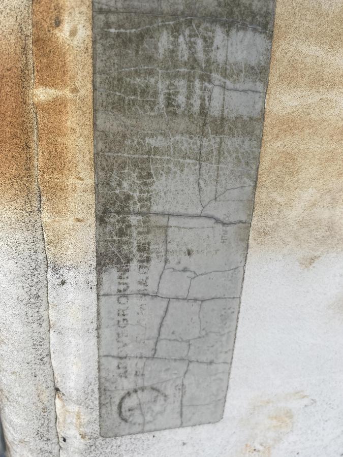 Used Used Highland Tank approximately 5500 gallon vertical carbon steel diesel fuel tank