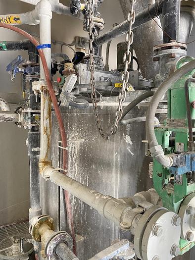 Used Used Columbian TecTank 8,020 cubic foot carbon steel vertical silo.