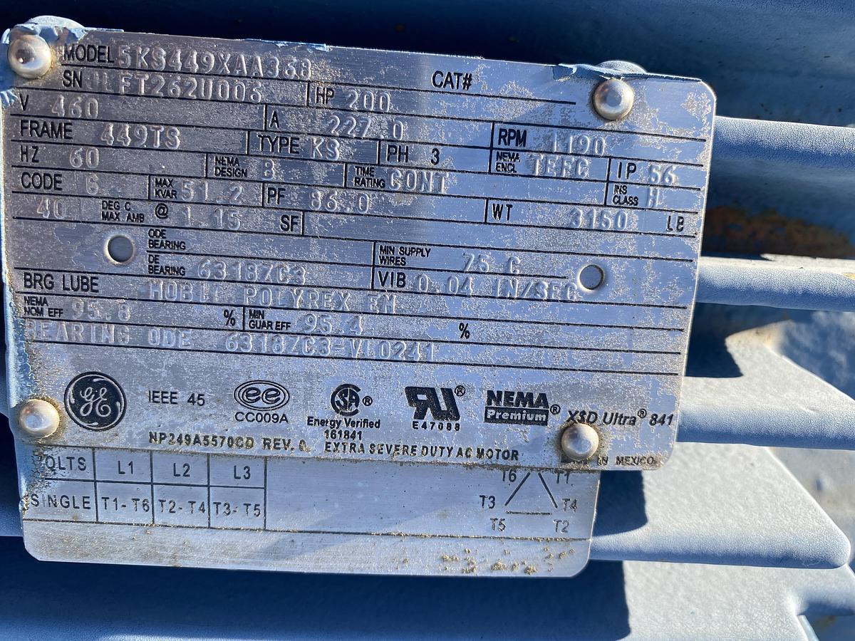 Used Used Weir Warman Model 086EAHRRQMM6072 8 X 6 EAH Slurry Pump