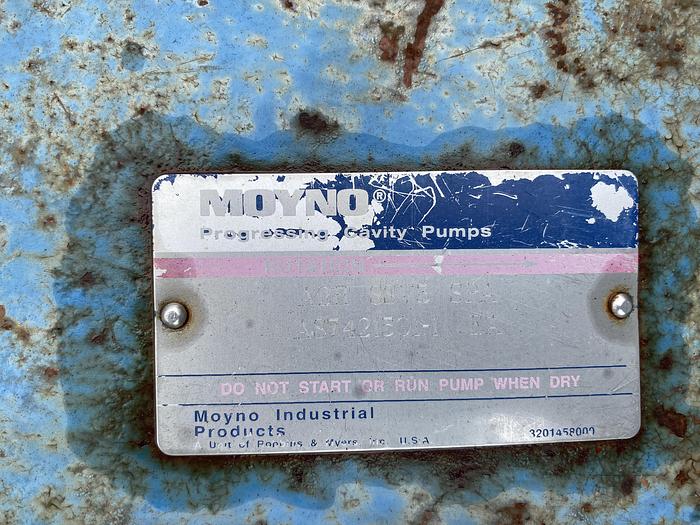 Used Used Moyno Series 1000 Progressive Cavity Pump