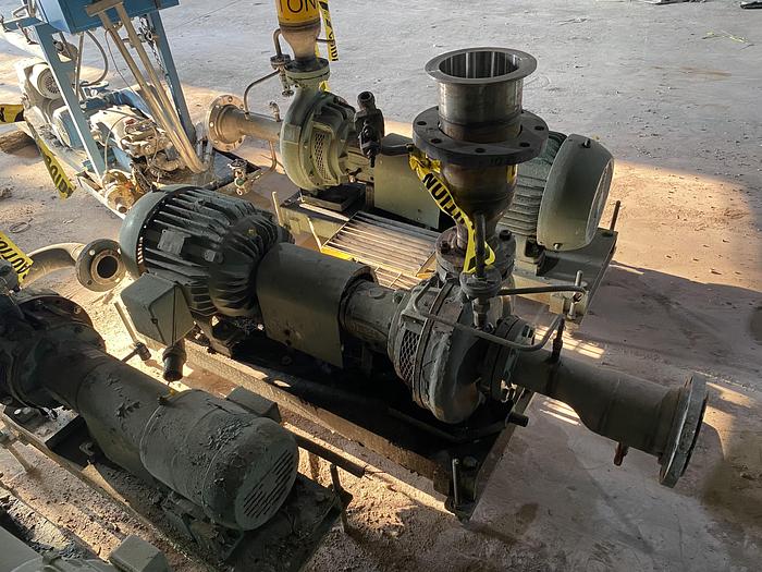 Used Used Durco Model 4 X 3-13/122 stainless steel centrifugal pump
