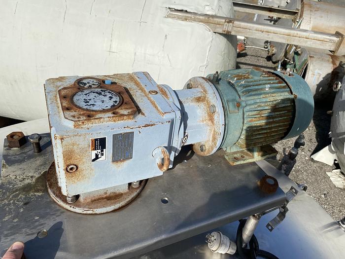 Used Used Girton 2000 gallon stainless steel batch processor