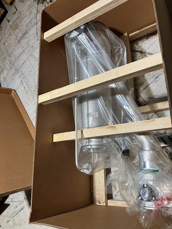 Used Unused Teikoku model FA61-618X4M-1012T1V-E 316 SS can pump