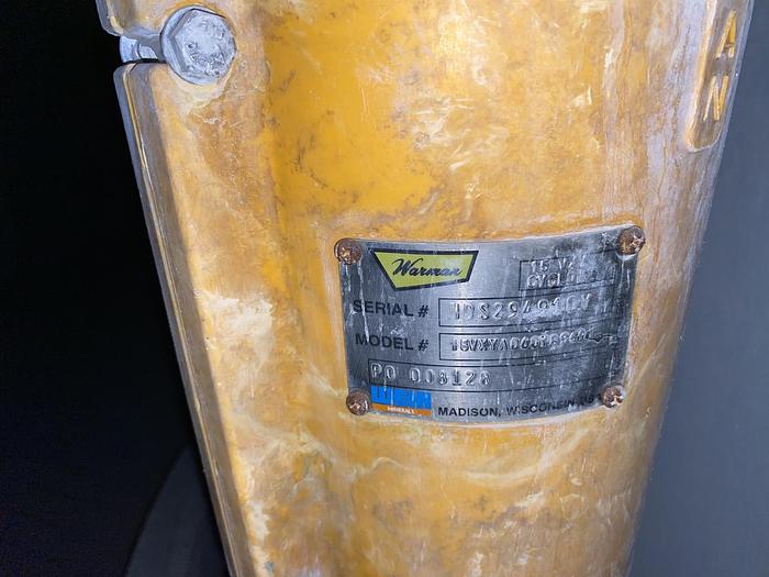 Used Used Weir Warman hydrocyclone arranged in a radical manifold “canister system” design