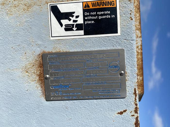 Used Used Girton 2000 gallon stainless steel batch processor