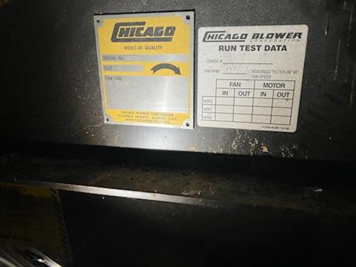 Used Used Chicago Design 53, Size K4 blower.