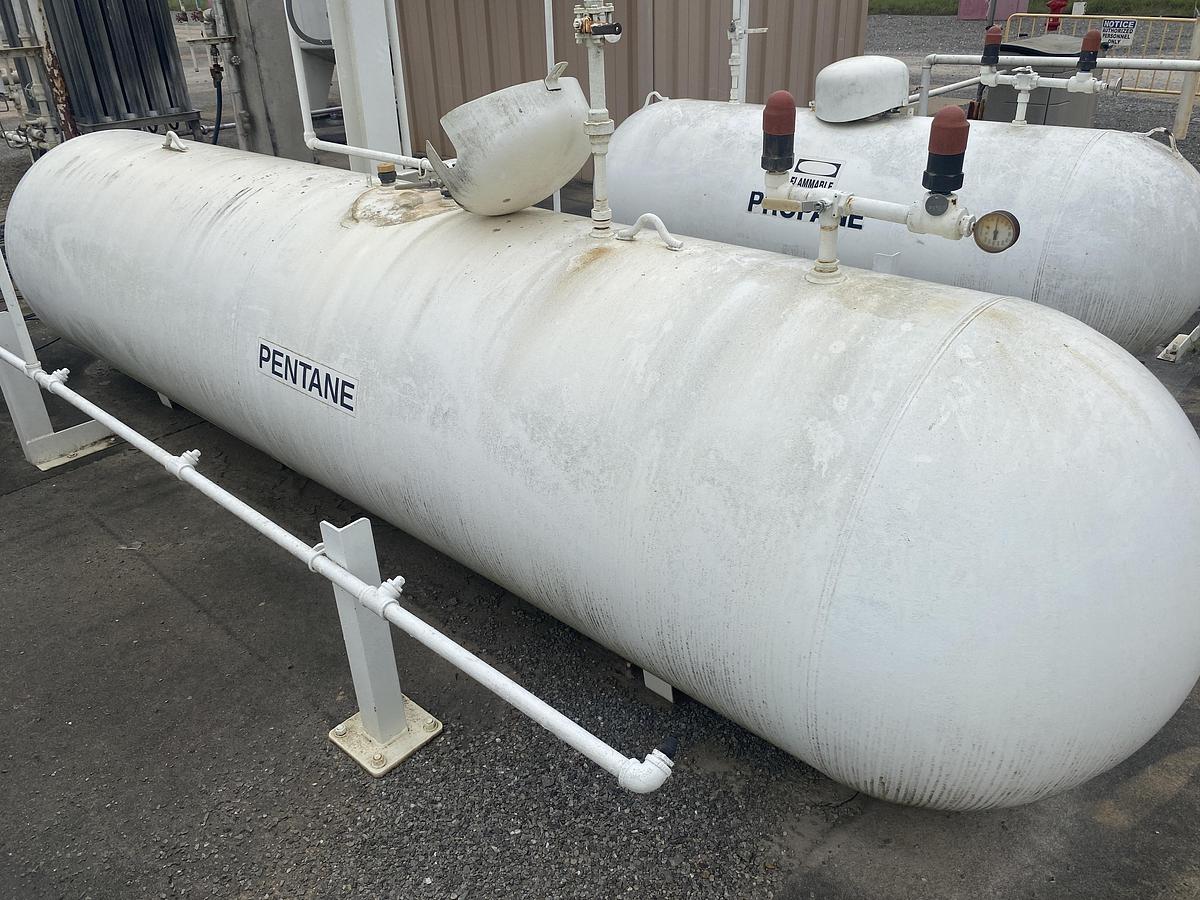 Used Used Trinity Industries Inc. 1000 gallon carbon steel pressure tank