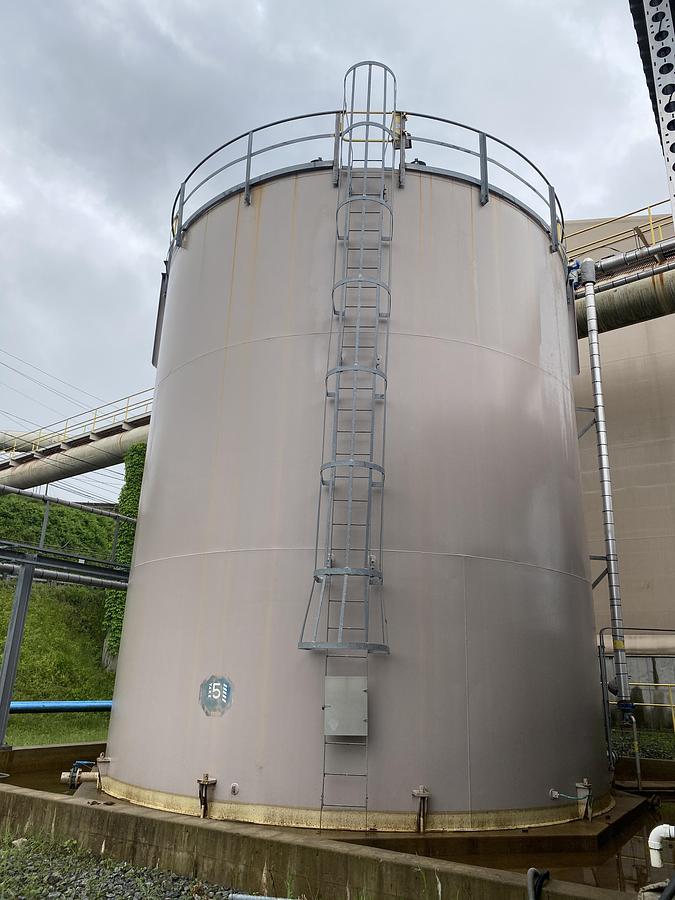 Used Used Phillips Tank and Structure 110,153 gallon carbon steel vertical storage tank.