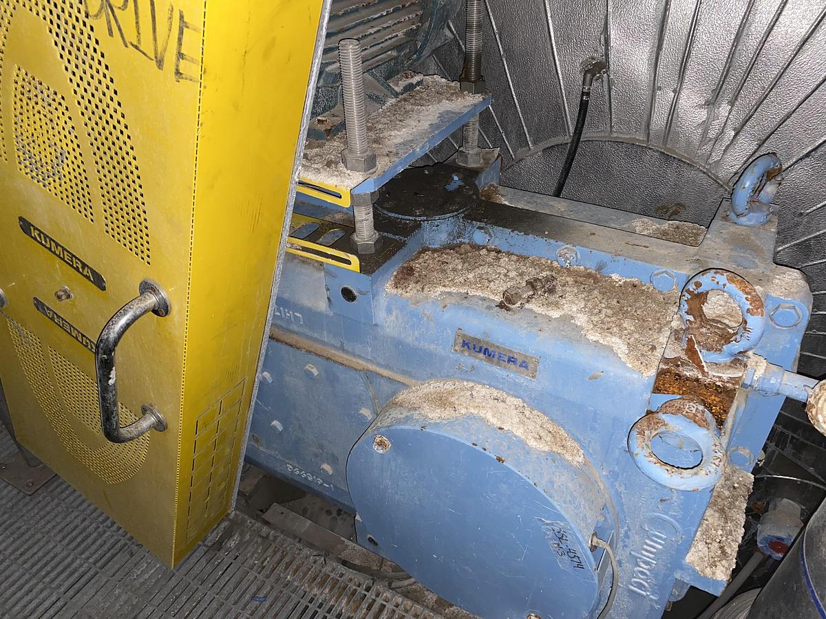 Used Used White Liquor Filtration System.  Consisting of an Andritz LimeWhite Model WLF3709 Rotary, pressurized precoat disc