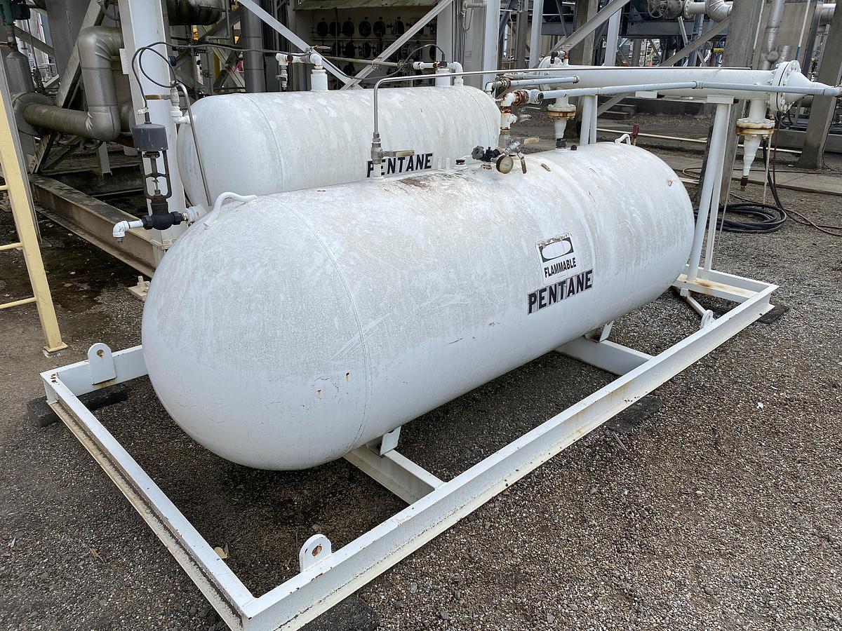 Used Used Trinity Industries Inc. 500 gallon carbon steel pressure tank