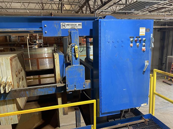 Used Used Netszch Model 1200-84/105 100 cu ft.  Poly plate and frame press