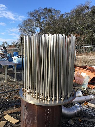 Used 1977 Commercial Filters Div Model 25267-148QSS-100 Stainless Steel Filter