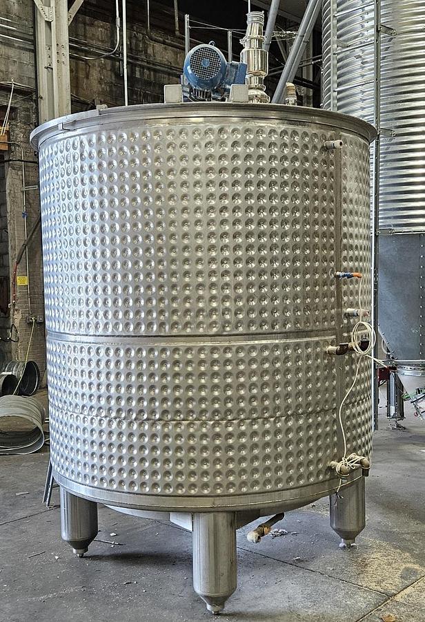 Used Used Criveller 1,500 gallon kosher 304 stainless steel jacketed Mash Tun
