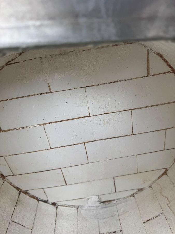 Used Used Abbe Eng. Co.  approximately   2.0 cu ft. ceramic lined ball mil