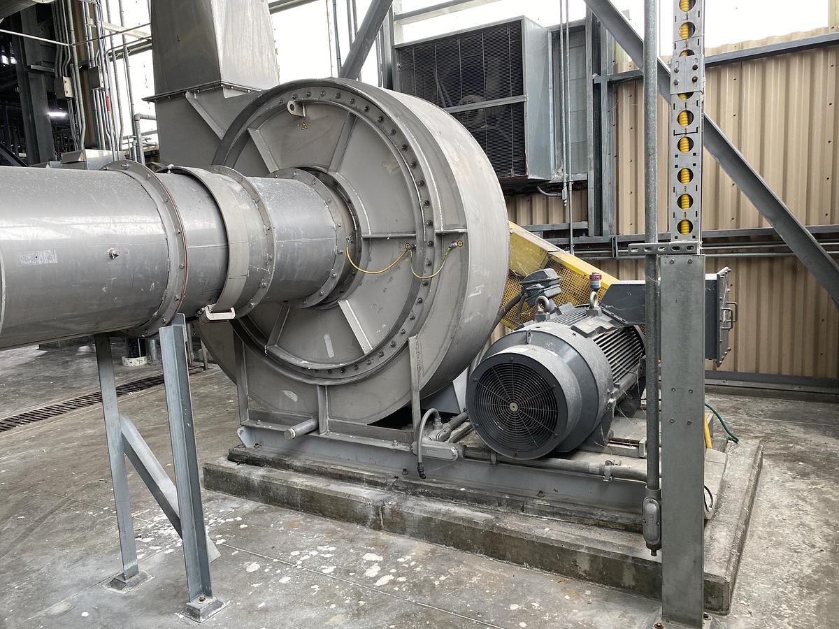 Used Used Flebu 12.5 m3/s (26,460 CFM) stainless steel blower