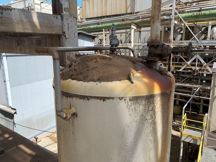 Used Used Capital City Iron works approximately 8500 gallon carbon steel pressure tank