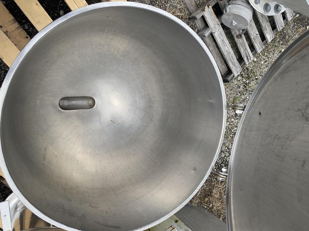Used Used Groen 20 gallon 316 stainless steel jacketed stationary kettle