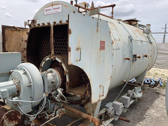 Used Used Cleaver Brooks CB Packaged firetube HW Boiler. Model CB/200250125