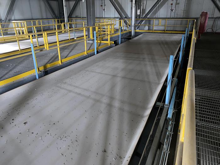 Used Used Dorr-Oliver Model 3M43 EIMCO-Extractor 43 square meter horizontal vacuum belt filter