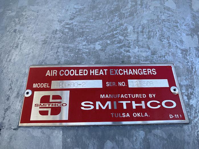 Used Used SmithCo. Inc Air Fin Cooler Model F16-080-2  S/N 2012B-5081-A