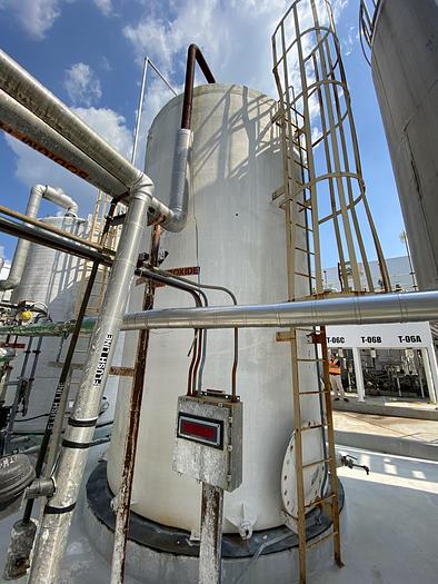 Used Used Edwards FRP Tank & Repair Inc. 10,200 gallon vertical fiberglass tank