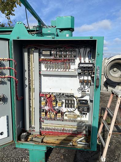Used Used Netzsch Inc. Model 800 MM/I/38 poly propylene plate and frame press
