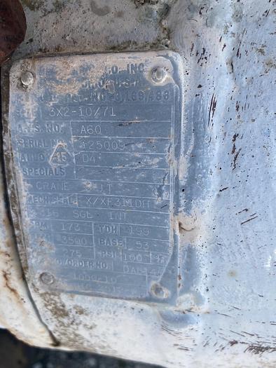 Used Used Durco centrifugal pump. Model 3 X 2-10/71